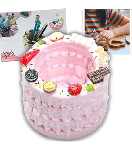 【ハンドメイド】ホイップデコ　ペン立て ハンドメイド】ホイップデコ ペン立て ハンドメイド】ホイップ