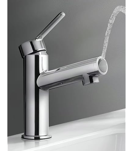 Amazon.co.jp: シングル台付混合栓 ミニキッチン用 節水 エコ水栓 泡沫