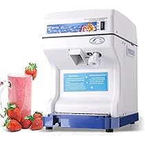Amazon.co.jp: 電動かき氷機、排水管付き250W商用スノーコーン
