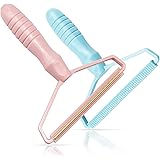 (2Pack)Portable Lint Remover, Proxima Direct Manual Clothes Fuzz Shaver, Sweater Clean Tool, Double Sided Fuzz Remover for Re