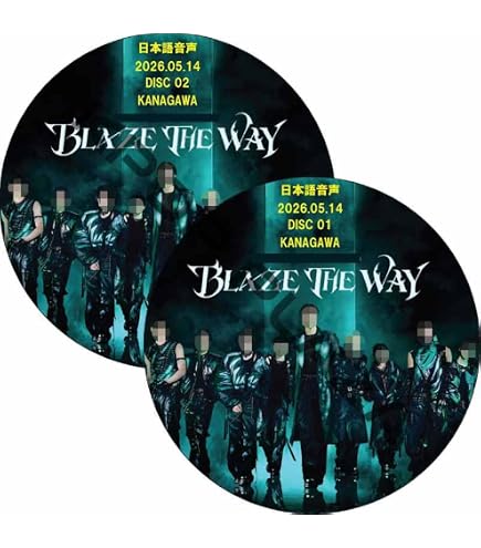Amazon.co.jp: &TEAM DVD 2026 &TEAM CONCERT TOUR 'BLAZE THE WAY' in