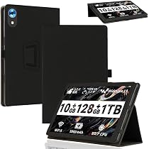 Amazon.co.jp: タブレット 10インチ - 10GB+128GB+1TB拡張 8コアCPU