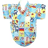 アンパンマン【本体綿100％】甚平ロンパス サックス◇80cm