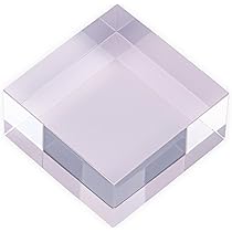 Amazon.co.jp: つくしサイエンス アクリルブロック 40×40×20mm