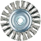LESSMANN ホイールブラシ Φ115 高張度鋼線 0.35 472114