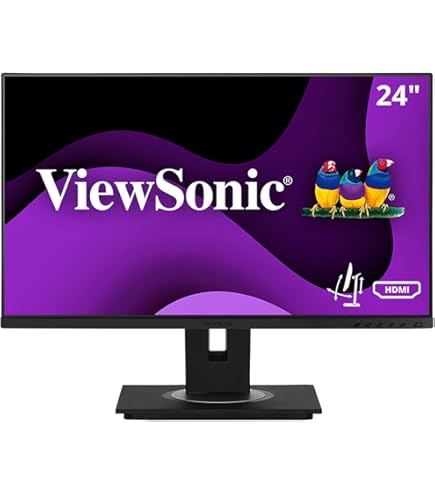 ViewSonic VX2458-P-MHD 24-Inch Full HD 144Hz Gaming Monitor, Black