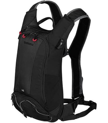 SHIMANO シマノ サイクリングバッグ U-6 ブラック Amazon.co.jp: シマノ(SHIMANO) U-6 サイクリングバック ダーク