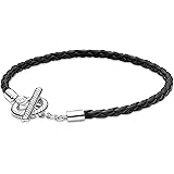 Pandora 591675C01 Women's Bracelet Black Braided Leather
