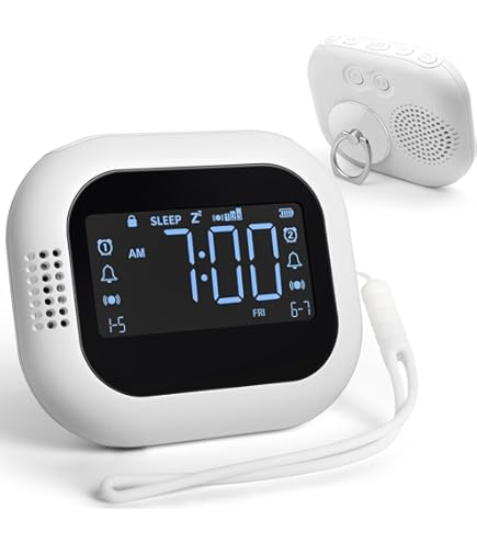 Amazon.co.jp: ADESSO(アデッソ) 目覚まし時計 OKITE! 自分で起きる