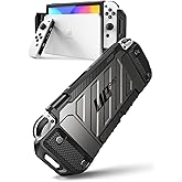 SUPCASE Unicorn Beetle Pro Series Case for Nintendo Switch OLED Model (2021), Dockable Rugged Protective Case Compatible with