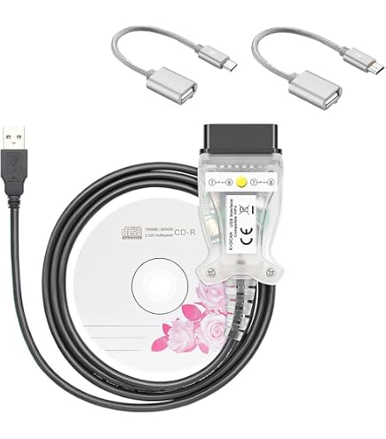 Lifafa K+ CAN Ediabas DCAN Interface Cable With Switch – Coding & Diagnostics For BMW E-series (All E Models)