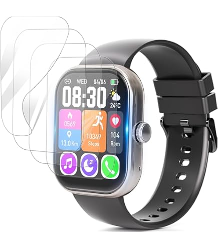 【wataru】 Soft watch 稼働 箱・保証書付き 電池交換済み Amazon | スマートウォッチ【稼働時間突破！業界初1000mAh電池