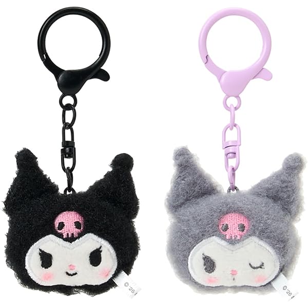 Sanrio 660841 Mini Mascot Keychain, Set of 2 (Matching Niko