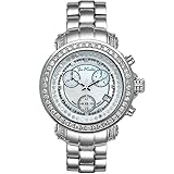 Joe Rodeo ダイヤモンド Men's Watch - RIO シルバー 2 ctw