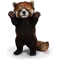 Amazon.co.jp: ウービア レッサーパンダ手をあげる 8×7.5×12㎝ 人形