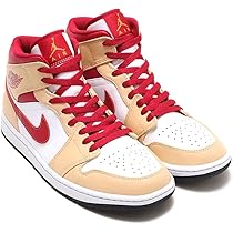Air Jordan MIDスニーカー ホワイト/ネイビー/レッド　24.5 Amazon.co.jp: [ナイキ] 24.5cm AIR JORDAN 1 エア ジョーダン 1