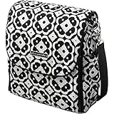 Petunia Pickle Bottom Boxy Backpack Diaper Bag in Licorice Blossom by Petunia Pickle Bottom