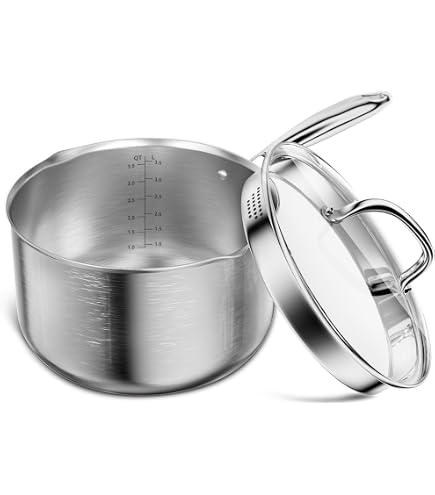 Scanpan CTX Kochtopf Mit Deckel – 3,5 Liter, Handgefertigt In Dänemark, Für Alle Herdarten Inkl. Induktion