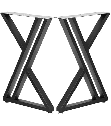 Amazon.co.jp: エイアイテック(AITECH) テーブル 脚 2本セット 奥行