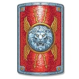 LionTouch Roman ごっこ遊び用おもちゃシールド レッド