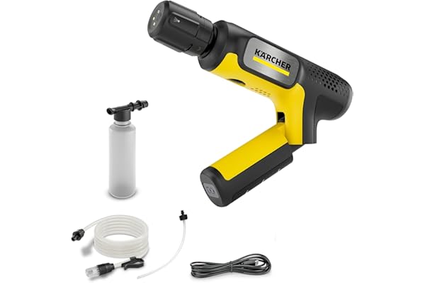 Karcher 1.328-125.0 Cordless High Pressure Washer, OC Handy Compact CB, USB-C Rechargeable (Recommended Over 10 W Recommended