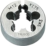 TRUSCO(トラスコ) 丸ダイス 25径 M12X1.5 (SKS) T25D-12X1.5