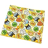 ベビーキッズ 男の子 女の子 男児 女児 アンパンマン 総柄 腹巻 はらまき ボーイズ ガールズ j-kuz01 イエロー