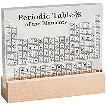 Amazon.co.jp: 元素周期表 実物実際の元素の周期表 83種実物