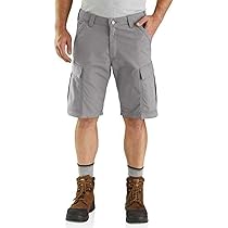 Amazon | Carhartt メンズ グレー フォース Broxton カーゴ
