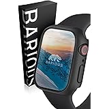 BARIOUS BARIGUARD3 for AppleWatch アップルウォッチ用 防水 保護ケース マットブラック Apple Watch Series6 Series5 Series4 SE 対応 44mm