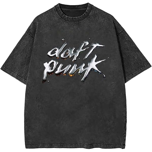 Amazon | [KTTGYRE] ヴィンテージ風Tシャツ Daft Punk ダフト・パンク