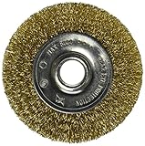 Vermont American 16796 3-Inch Fine Brass Wire Wheel Brush for 1/2-Inch arbor [並行輸入品]
