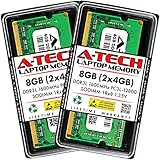 A-Tech 8GB キット (2x4GB) RAM Synology RAM1600DDR3L-4GBx2 | DDR3/DDR3L 1600 MHz PC3L-12800 SODIMM ノンECCアンバッファードメモリ RS1219+ RS818RP+ RS818+ DS1817+ DS1517+ 17歳以上