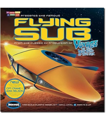 Amazon | プラッツ 1/128 原子力潜水艦シービュー号 (リニューアル