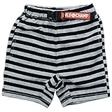 《初夏盛夏対応》 CHILD CHAMP(チャイルド チャンプ) ミニ裏毛ボーダークライミング五分丈パンツ 120cm/GY NO.C-86182306