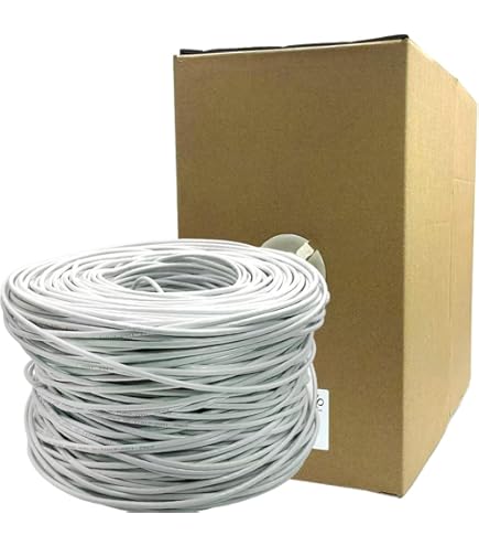 Amazon.co.jp: 冨士電線 CAT5E 単線LANケーブル 300m巻き TPCC5 0.5mm