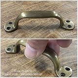 MANJA MTMET-047 真鍮 取っ手 ドアノブ つまみ ハンドル アンティーク レトロ調 ナチュラル