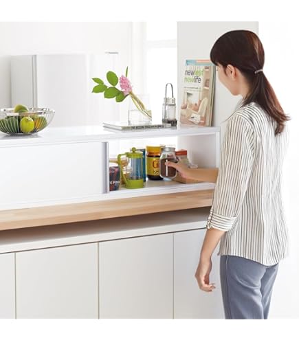 (そ5)ディノス キッチン収納 キッチンカウンター上収納 引き出し収納ラック dinos（ディノス） ステンレス製カウンター上収納 幅90奥行24cm