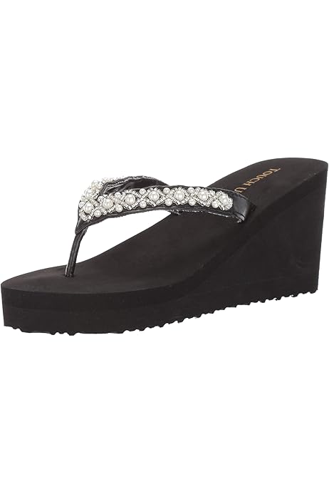 yellow box gateway wedge sandal