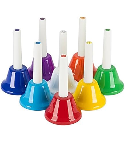 Amazon | ウチダ・ミュージックベル 単音【カラー：高F】ハンドベル