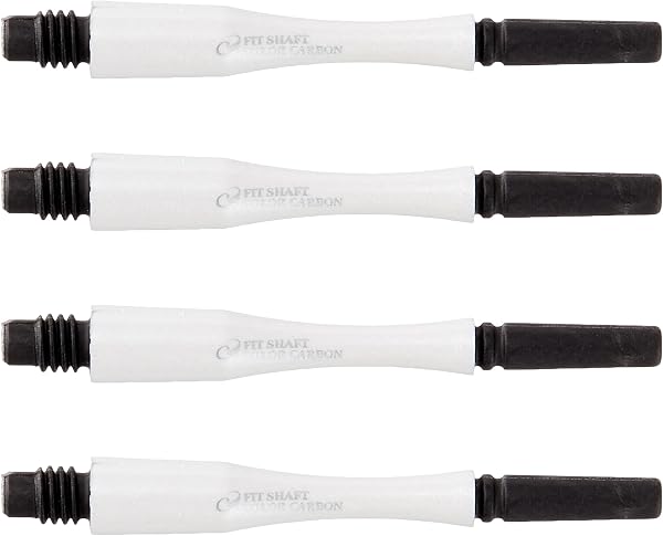 COSMO DARTS Fit Shaft Color Shaft Carbon Hybrid Lock Pearl White 4 - 1