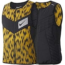 廃番【ナイキ】エアロレイヤー ランニング ベスト 中綿 キルティング S カーキ 18963ad8daa6a919579a764467d565