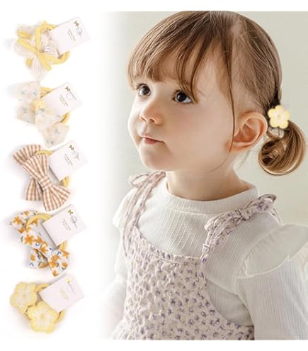 Amazon.co.jp: ヘアゴム カラフルグラデーション リボン ゆめかわ 5個