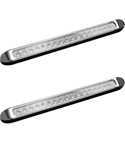 送料込‼️ LED マーカー ランプ 12個 Amazon.co.jp: 17連 LED スーパーワイド マーカー ランプ 12V 24V兼用