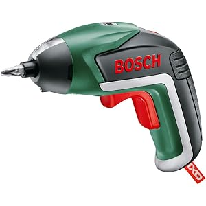 ボッシュ(BOSCH) 電動ドライバー コードレス 充電式 LEDライト 正逆転切替 家具の組み立て DIY ビット10本 充電器・ケース付 IXO5