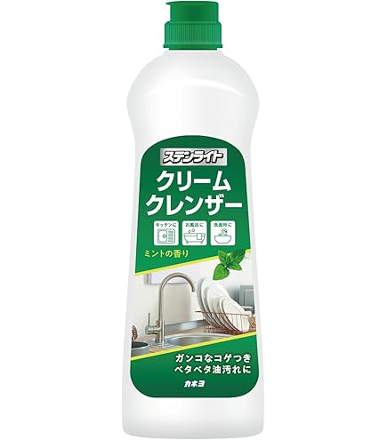 Amazon.co.jp: カネヨ石鹸 液体クレンザー ステンライト クリ-ム