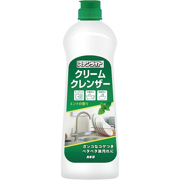 Amazon.co.jp: カネヨ石鹸 液体クレンザー ステンライト クリ-ム