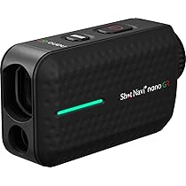 shot navi nano ショットナビ　ゴルフ　レーザー距離測定器 Amazon.co.jp: Shot Navi(ショットナビ) ゴルフ 距離計 レーザー距離
