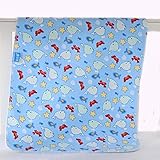 エルフ ベビー (Fairy Baby) 通気性 防水ベビー竹繊維おむつ替えマット（50*70CM，海）