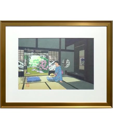 Amazon.co.jp: わたせせいぞう アートポスター（オフセット）「幸せへ